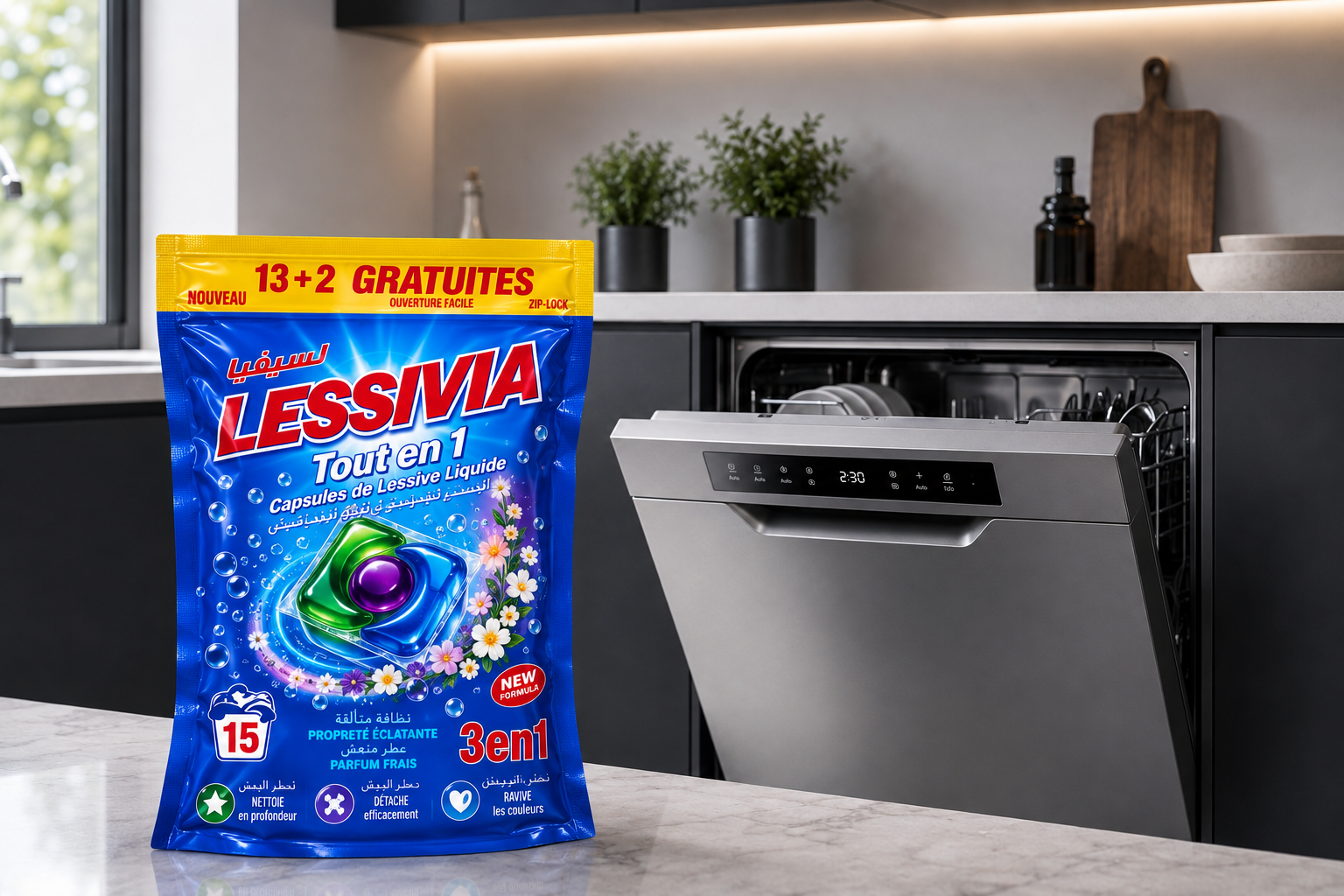 Pack Lessivia et lave-vaisselle
