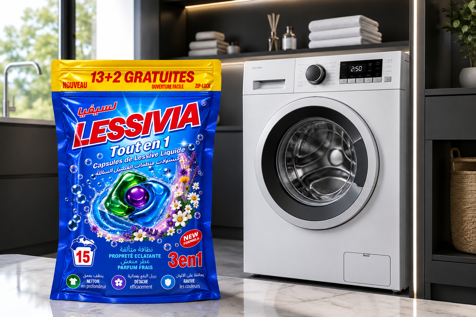 Gamme lave-linge Lessivia